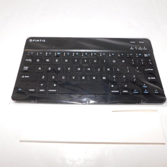 FINTIE UltraThin Wireless Keyboard for Tablet PC New Sealed - Box shows wear - Picture 5 of 6